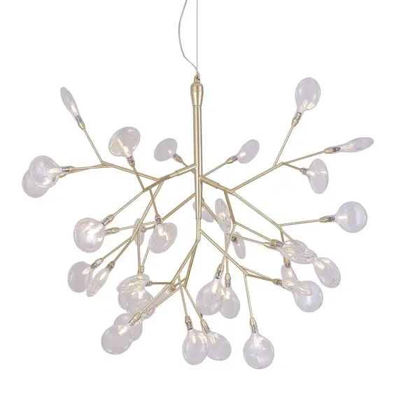 Подвесная люстра Crystal Lux Evita SP36 Gold/Transparent, фото , изображение 2